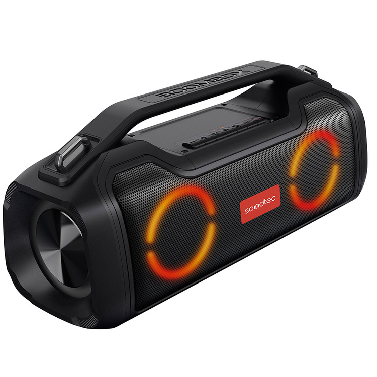 Porodo Soundtec Vibe Portable Bluetooth Speaker - Black