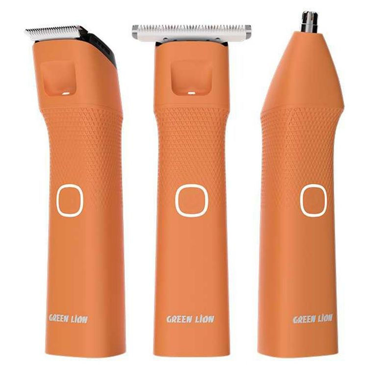 Green Lion 3 in 1 Body Trimmer 1200mAh  - Orange