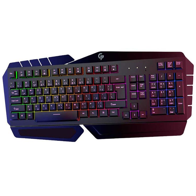 Gaming Keyboard Porodo PDX212-BK Metal Frame Gaming Keyboard - Black