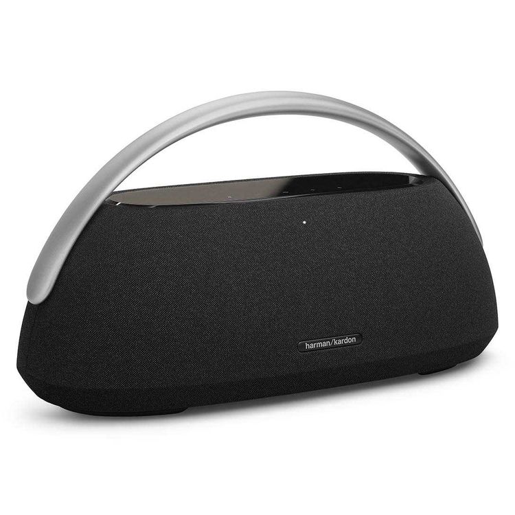 Harman Kardon Go Play 3 Portable Bluetooth Speaker with Superior Sound, Type-C USB Port, Up to 8 Hours Music Play Time, 3 Hours Charging Time, Bluetooth Version 5.2, Built-in Battery - Black