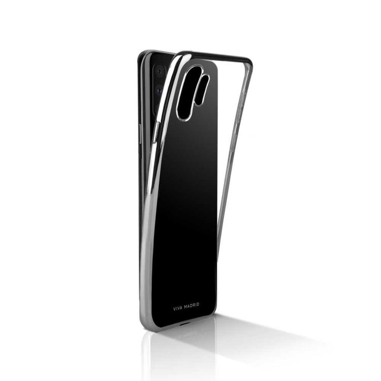 Viva Madrid Glazo Flex Slim Back Case Compatible for Samsung Galaxy Note 10 Pro, Easy Access to All Ports, Shock Absorbent, Scratch Resistant, & Drop Protection Back Cover - Silver