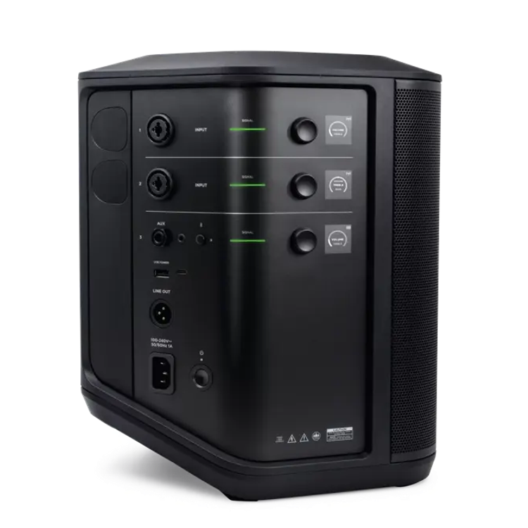 Bose S1 Pro+ Portable Bluetooth Speaker System, Portable with Carrying Handle, Up to 11 Hours Battery Life, 4 Installation Options, Powerful Top Sound - Black