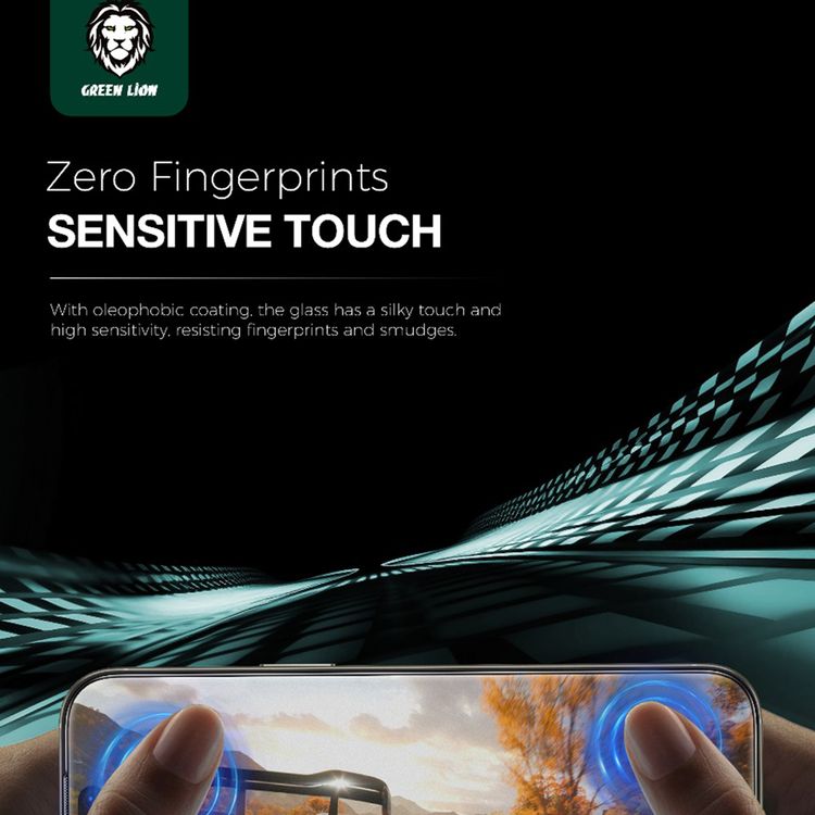 Green Lion Albert AR Screen Protector for iPhone 17 Pro, Crystal Clear, 9H Diamond Hardness, Seamless Edge Fit, Anti-Dust, Anti-Fingerprint, Sensitive Touch, Extremely Durable - Clear