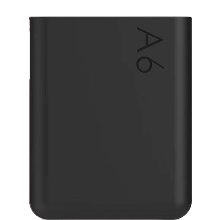 جراب سيليكون Memobottle A6 مع عزل حراري، مادة غير سامة، حماية من السقوط، تشطيب غير لامع، ناعم وأنيق - حبر أسود