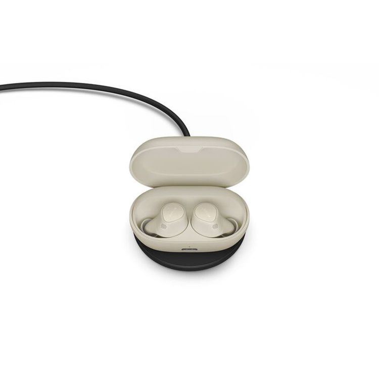 Jabra Elite 7 Pro True Wireless Earbuds, True Wireless Earbuds, Active Noise Cancellation, Noise reduction on calls, HearThrough, Mono Mode - Gold Beige