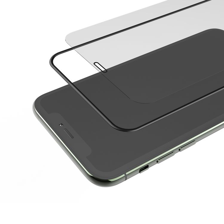 Green Lion 3D Silicone AG/Matte Privacy Glass Screen Protector for iPhone 12 Pro Max (6.7"), 9H Hardness, Anti-fingerprints, Easy Installation, Anti-scratch