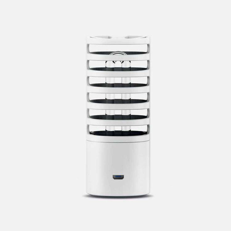 فيفا مدريد فانجارد لوماكس مصباح مبيد للجراثيم بالأشعة فوق البنفسجية محمول بقوة 3 وات + تطهير هواء الأوزون 360 درجة / قابل لإعادة الشحن 800 مللي أمبير / ساعة ، 15 دقيقة تعقيم آلي / قابل للتطبيق في السيارات ، خزانة الملابس ، الأحذية ، الخزانة ، الحمام - أبيض