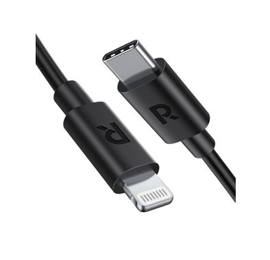 iPhone Cable Type C RAVPower RP-CB062-BK Lightning to Type-C Cable - Black