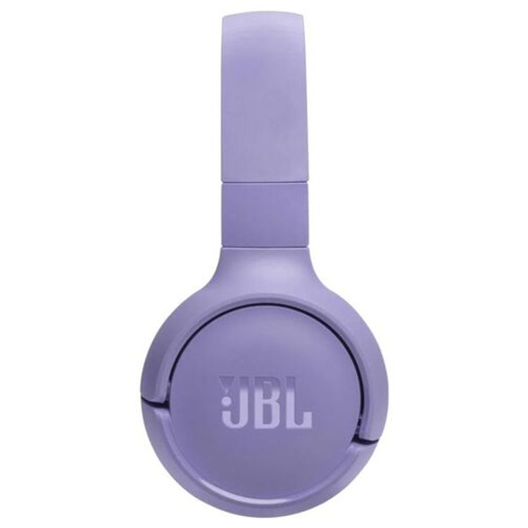 JBL Tune 520BT Wireless On-Ear Headphone with Multi-point Connections, Comfortable & Foldable Design, JBL Pure Bass Sound, Fast Charge, Voice Aware Technology - Purple