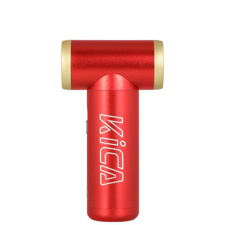 Kica Jet Fan 2 Vacuum Kit, 4 m/s to 20 m/s Adjustable Wind Speed, 101000RPM Brushless Motor, Aviation-Grade Aluminum Shell, Uses for Cleaning, Drying, Inflating & Dusting Hard-to-Reach Areas, Vacuum Accessories Included - Red