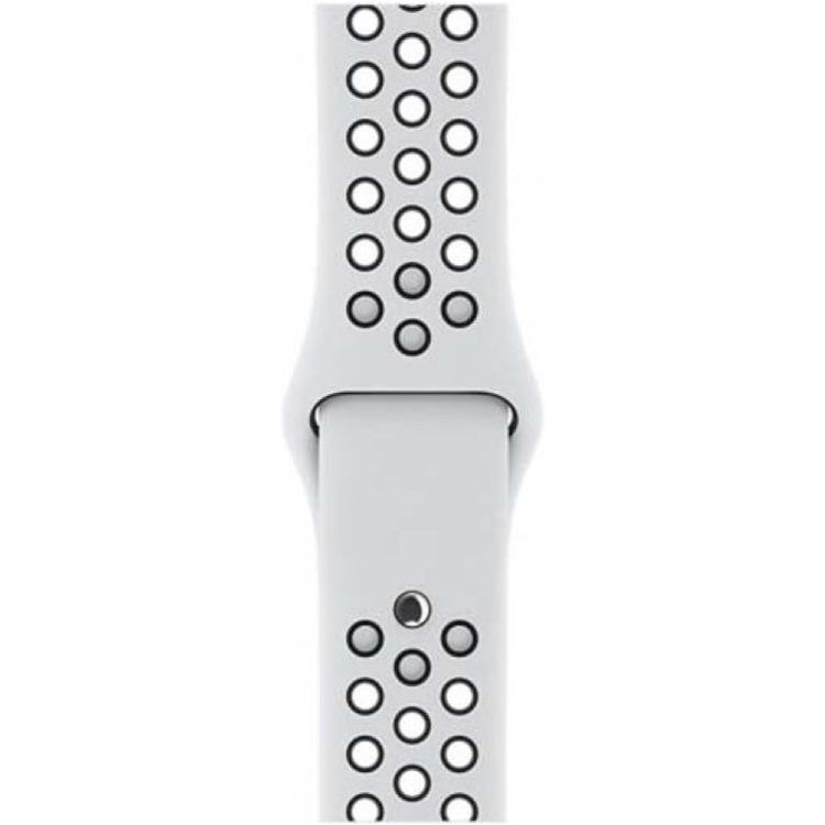 Devia Deluxe Series Sport2 Band for Smartwatch, Comfortable & Durable Stylish Band, Adjustable Replacement Wrist Band Strap Compatible for Apple Watch 38/40MM - White