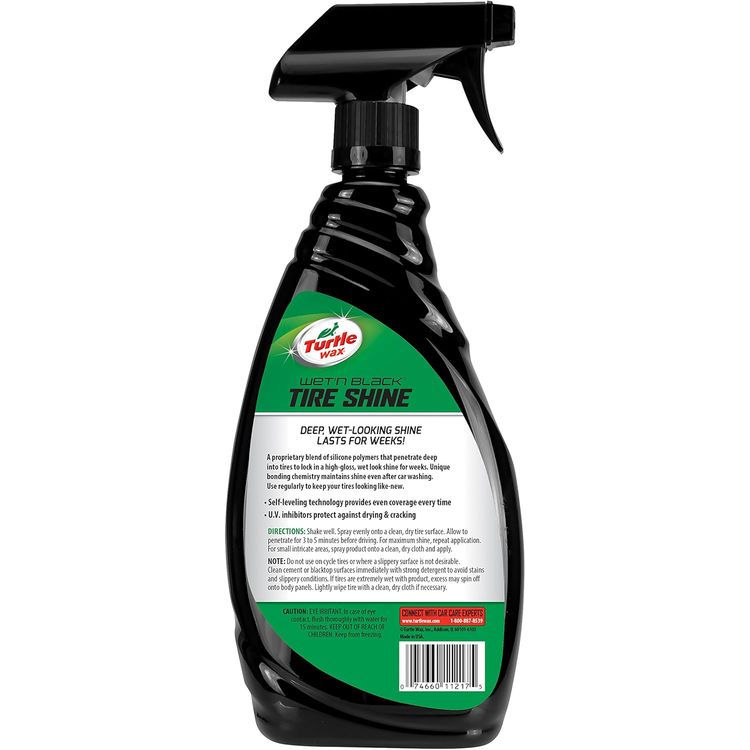 Turtle Wax Wet'n Black Ultra Wet Tire Shine, 680ml