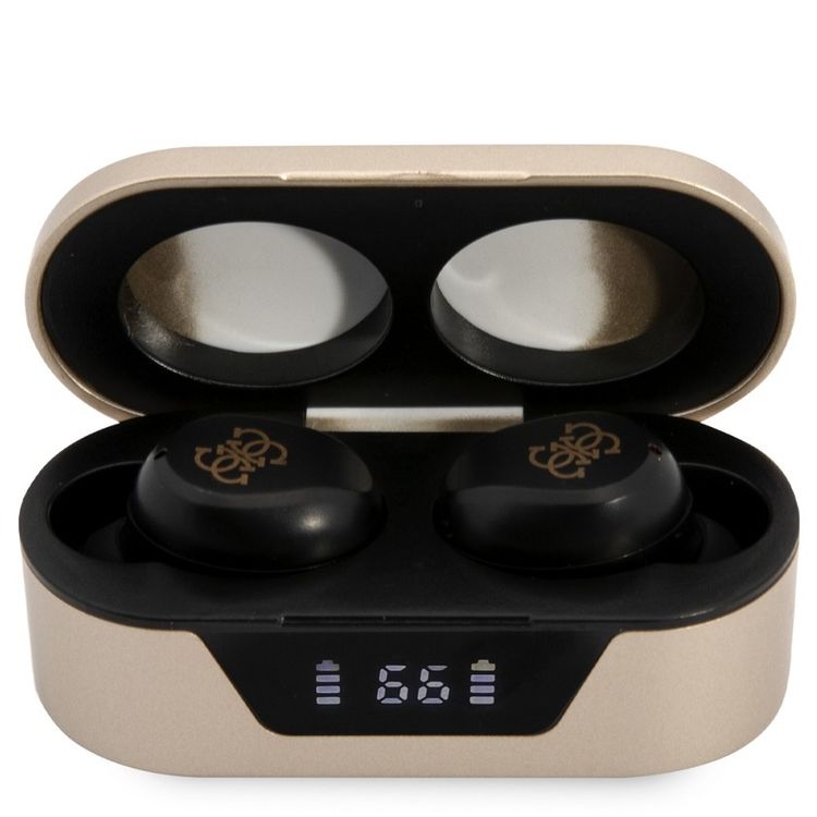 CG MOBILE Guess GUTWST31ED TWS Digital Earbuds BT5 Classic Logo, Universal, Waterproof - Gold