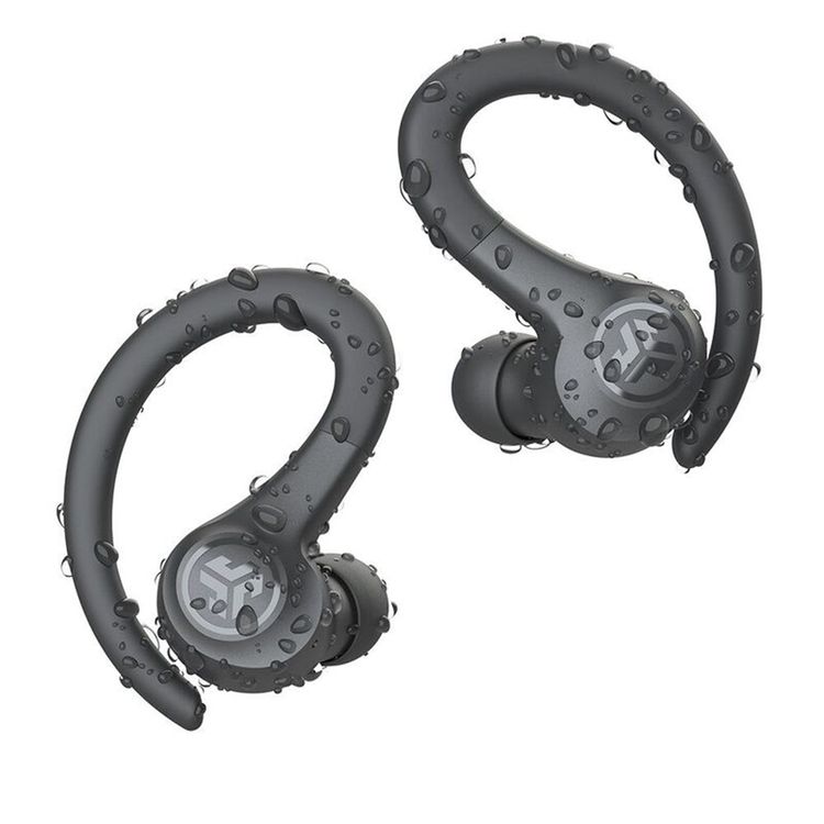 JLAB Go Air Sport True Wireless Earbuds, Touch Controls, Dual Connect, Type-A Charge Plug, 2 Hours Case Charging Time - Black
