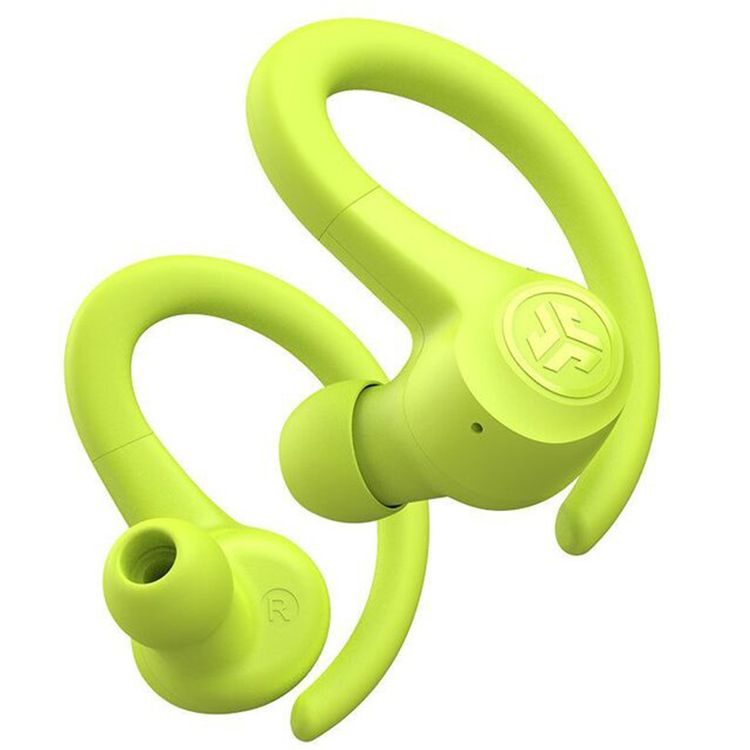 JLAB Go Air Sport True Wireless Earbuds, Touch Controls, Dual Connect, Type-A Charge Plug, 2 Hours Case Charging Time - Yellow