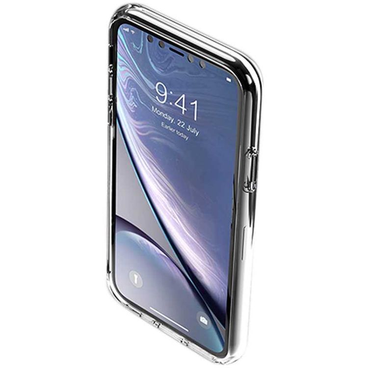 Devia New Shark4 Shockproof Case with Air Bag Anti-Falling Protection Compatible for iPhone 11 Pro (5.8") Scratch Resistance - 360° Full Protection Back Cover - Crystal Clear