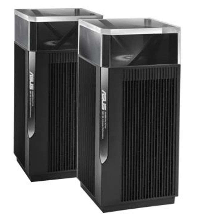ASUS Zenwifi Pro ET12 Whole Mesh Wi-Fi System - (Pack of 2)- Black