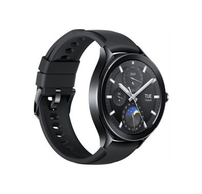 Xiaomi Watch 2 Pro Smartwatch, 1.43" AMOLED Display, 65h Working Time, Bluetooth 5.2, Wi-Fi, GPS, 5ATM Water Resistant, Optical Heart Rate & Electronic Compass Sensor, Magnetic Charging - Black