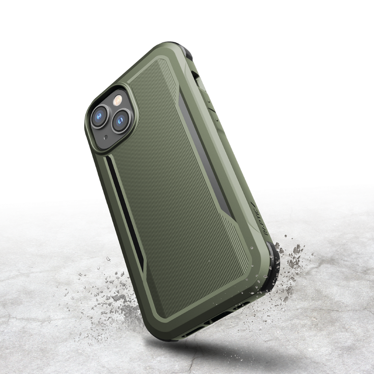 تم تصميم X-Doria Raptic Fort خصيصًا لجهاز MagSafe iPhone 14 - أخضر