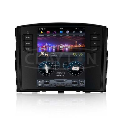 نظام الوسائط المتعددة Clayton Android، ميتسوبيشي باجيرو 2008 – 2019