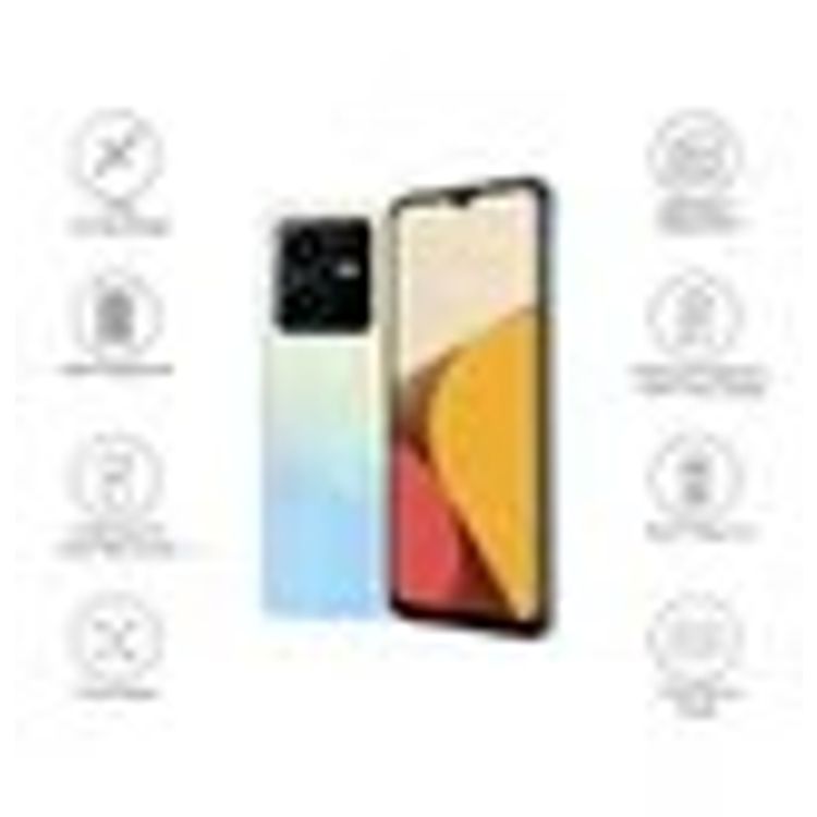 هاتف Vivo Y22s ثنائي الشريحة Summer Cyan 6GB RAM 128GB 4G LTE مع حقيبة ظهر - أزرق