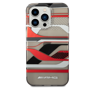 AMG Transparent PC/TPU Case with  Expressive Graphic Design