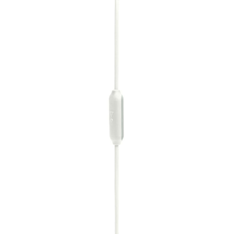JBL Endurance Run2 Sports Wired In-Ear Headphones, Twist Lock, Water Proof, Sweat Resistant, Magnetic Buds, Hands-Free Phone Calls, 8.2mm Driver Size, JBL Pure Bass Sound - White