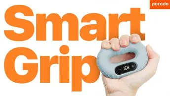 Porodo Smart Strength Grip Digital Display With App Game Interaction