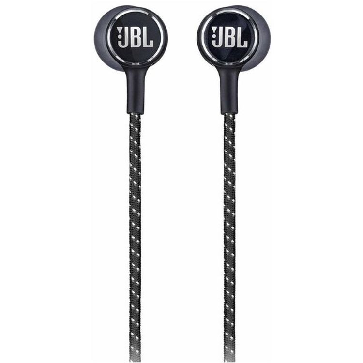 JBL LIVE 220BT سماعات أذن بلوتوث لاسلكية قوية الجهير للرقبة مع 10 ساعات من وقت اللعب مع ميكروفون ، مكالمات بدون استخدام اليدين مع مساعد صوت ، شريط رقبة مريح طوال اليوم ، وسادات مغناطيسية