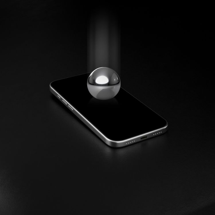 Levelo EdgePro 9H Privacy Screen Protector with Applicator for iPhone 17 Pro, Oleophobic Coating, Ultra-Resistant 9H Glass, Nano Anti-Fingerprint Coating, Drop Protection - Black