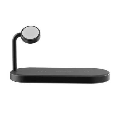  Powerology Portable 4 in 1 Wireless Charging Dock - Black