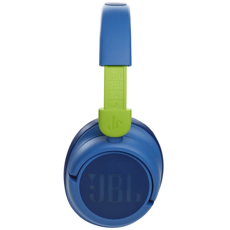 JBL Junior 460NC Wireless Kids Headphones with Active Noise Cancelling, Built-In Microphone, Multi-Point Connection, 30 Hours Battery Life - Blue