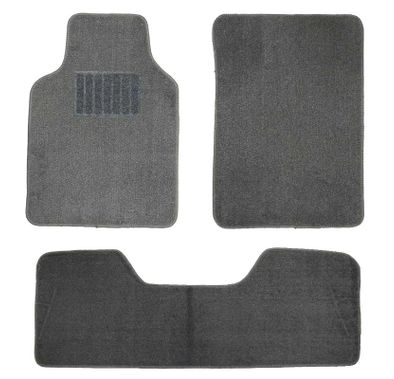 RoadPower Universal Car Floor Mats Fabric - Gray