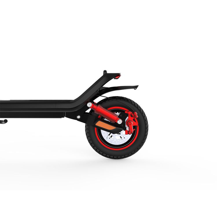 Porodo Lifestyle Drif Foldable Electric Scooter with Impact-Resistant Wheels, LED Display, 500W Max Motor Power, 30km/h Max Speed, 28km Max Distance, IPX5 Water Resistance Level, 120kg Max Load - Black