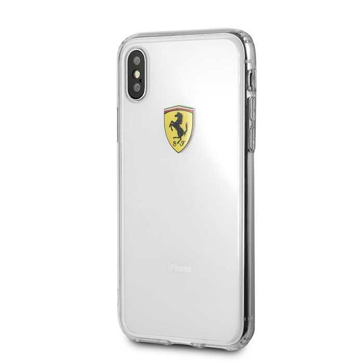 iPhone X Case CG Mobile Ferrari FESTRHCPXTR iPhone X Case- Transparent