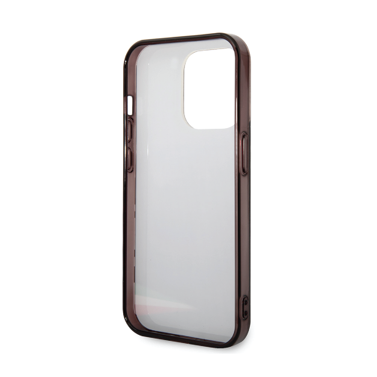 Ferrari PC/TPU Case with Double Layer Print iPhone 14 Plus Compatibility - Black