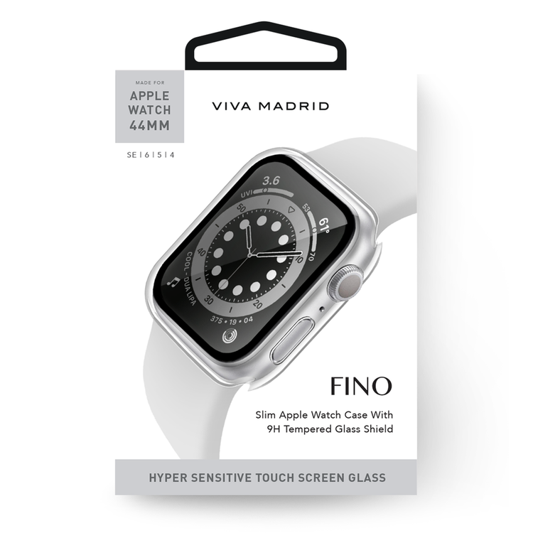 Viva Madrid Fino Screen Case for Apple Watch 7 45mm - Clear