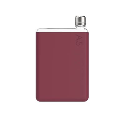 Memobottle A5 Silicone Sleeve with Thermal Insulation, Non-Toxic Material, Drop Protection, Matte Finish, Soft & Stylish - Wild Plum