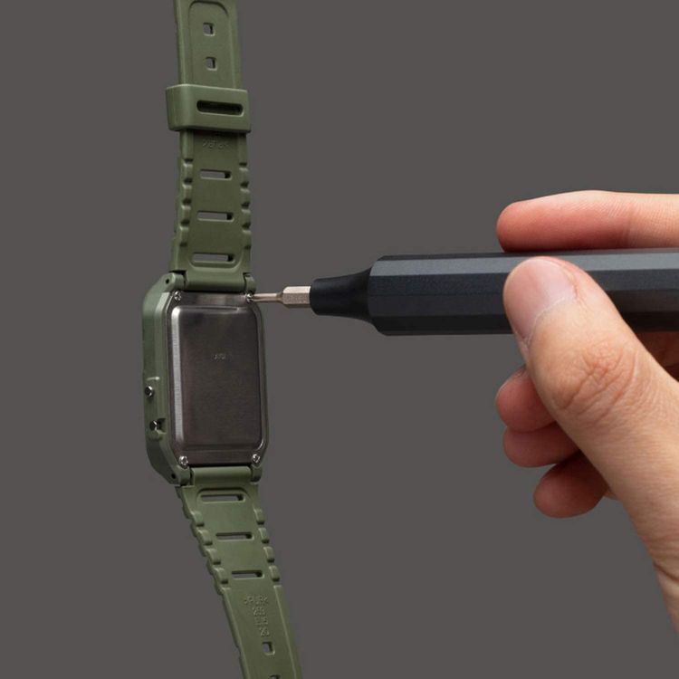 باورولوجي 24 في 1 مفك براغي دقيق مع سبيكة ألومنيوم - رمادي