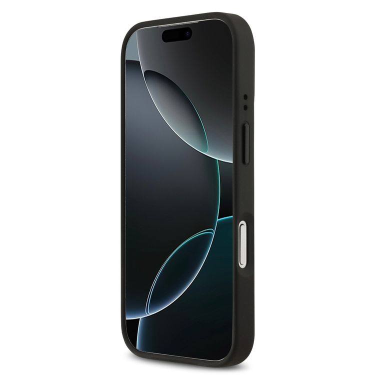 غطاء جلد PU مغناطيسي من Lacoste بشعار Nomogramme وحامل كاميرا لهاتف iPhone 17 Pro Max، تصميم نحيف، تغليف مستدام، حماية من السقوط، تصميم سهل التركيب - أخضر