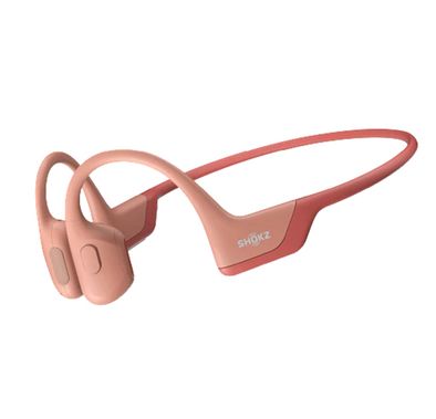 Shokz OpenRun Pro Sport Headphones with 10 Hours Battery Life, Magnetic Charging Cable, Dual Noise-Cancelling Microphones, Secure Fit - Pink
