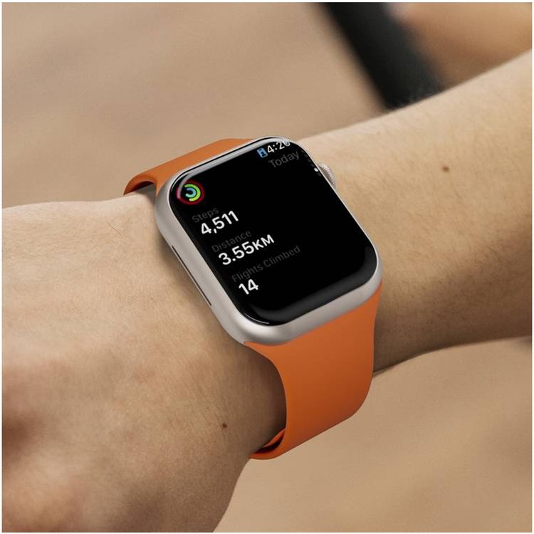 Porodo Magnifico Smart Watch with 2 Inches Full Touch Screen, Comprehensive Health Monitoring, Real-Time Notifications, Activity Tracker, G-Sensor MSA311, 200mAh Battery, 7-15 Days Working Time - Titanium