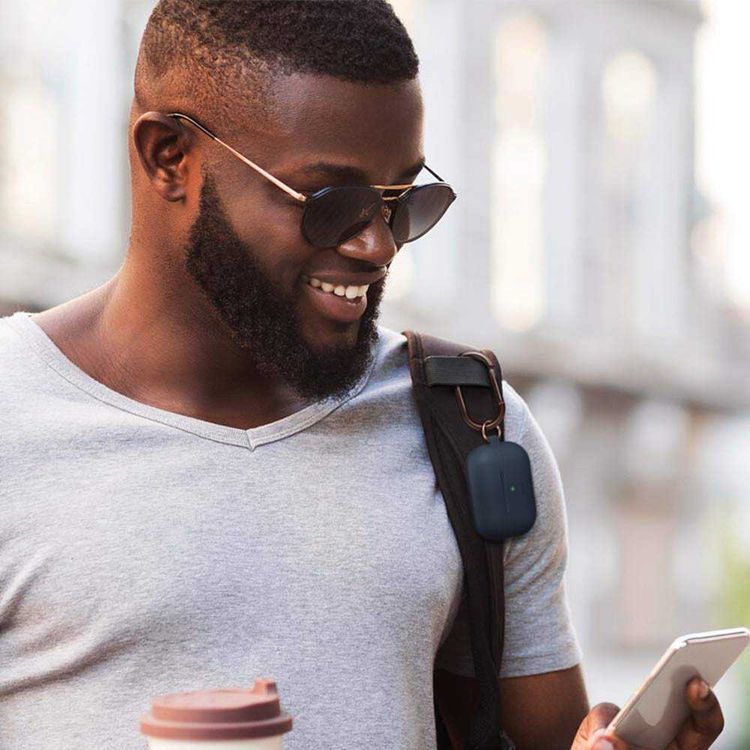 جراب Elago Slim Hang Case لـ Apple Airpods Pro - Jean Indigo