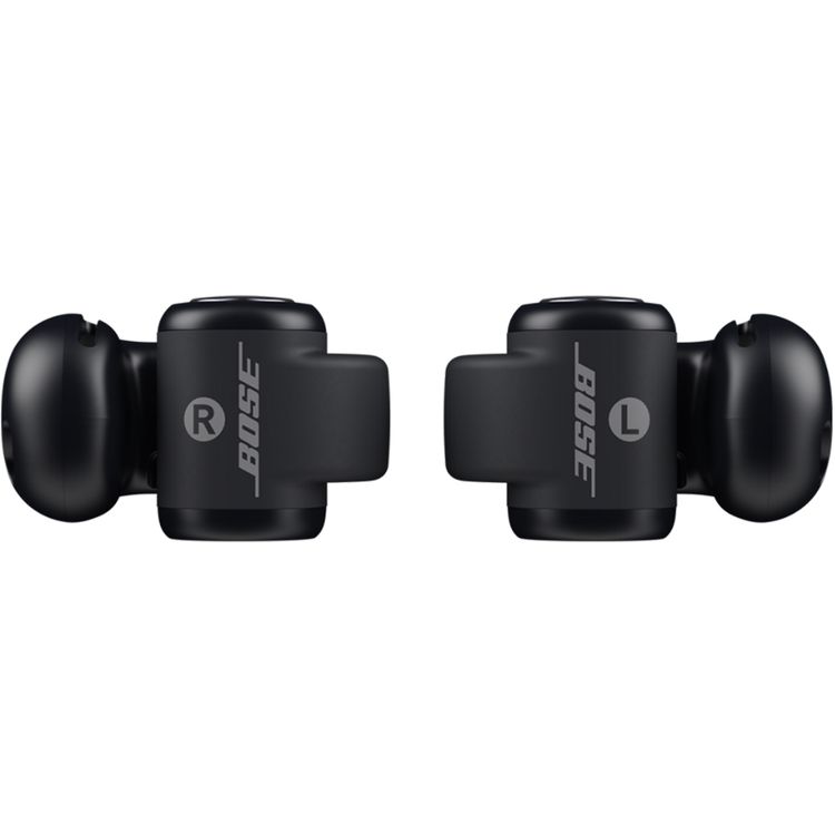 Bose Ultra Open Ear True Wireless Earbuds, Up to 48 Hours of Battery Life, Immersive Audio, Open-Air Design, Surprisingly Private, Snapdragon Sound, Long-Lasting Comfort - Black