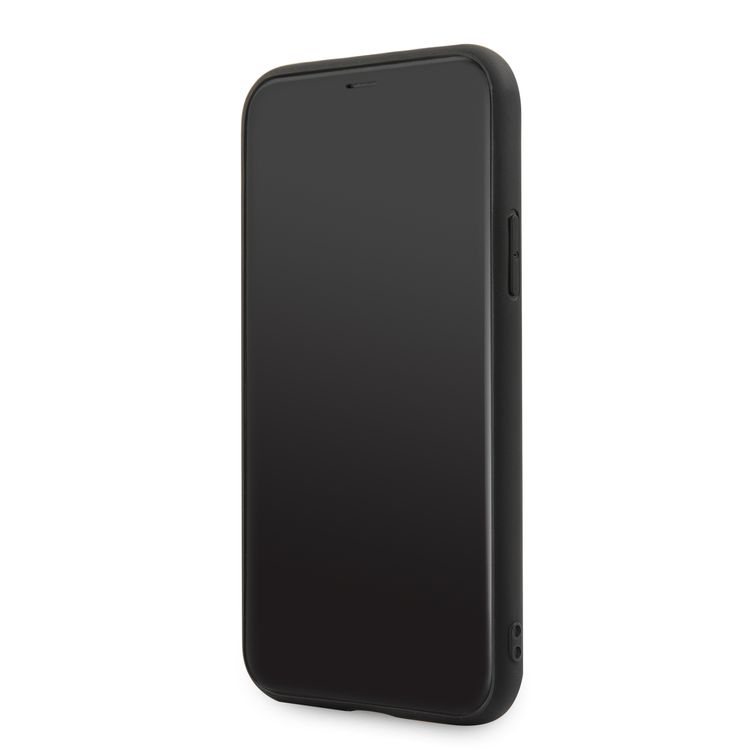 CG Mobile BMW Logo Imprint Hard Case Compatible For iPhone 11 Pro (5.8") , Shock Resistant, Scratches Resistant, Easy Access to All Ports, Suitable with Wireless Chargers - Taupe