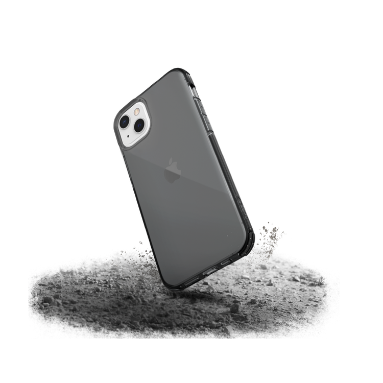 X-Doria Raptic Clear Case with Sleek Design Compatible for iPhone 13 (6.1") Anti-Scratch, Easy Access to All Ports, 6ft Drop Tested, Shock Absorbing Rubber Protection