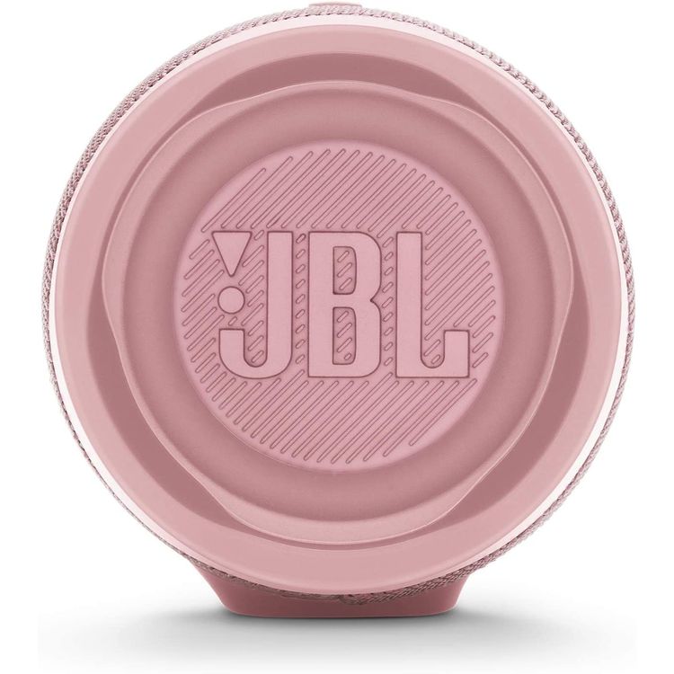 JBL Charge 4 Portable Wireless Bluetooth Speaker with Built-in Power Bank, 7500mAh Battery 20-hours Playtime, IP67 Waterproof & Dustproof Feature - Pink