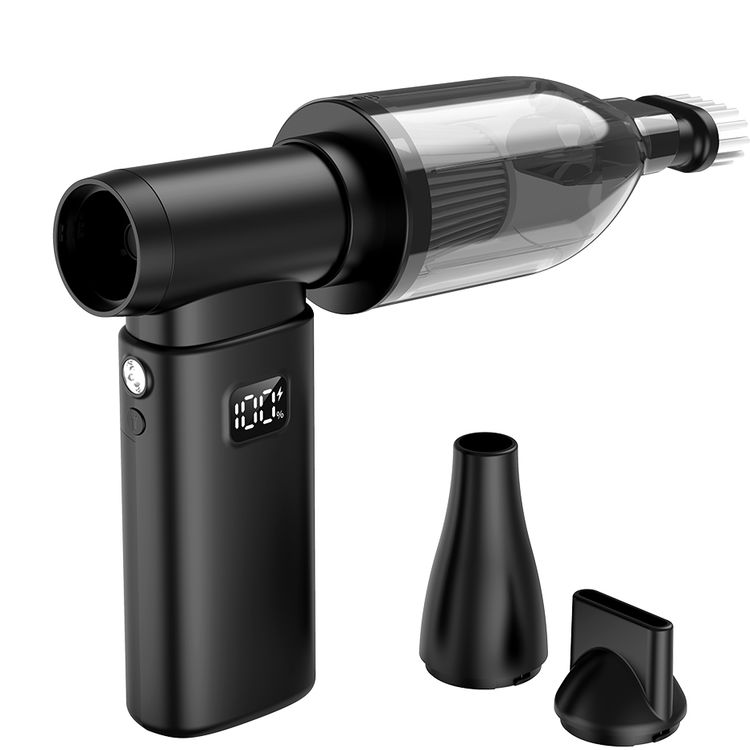 مكنسة يدوية ومنفاخ هواء 2 في 1 من بورودو لايف ستايل مع 5 إعدادات سرعة و 4 فوهات قابلة للفصل، قوة شفط 7000 باسكال، سعة صندوق الغبار 160 مل، سرعة محرك 130000 دورة في الدقيقة.