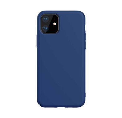 Devia Nature Series Silicone Case Compatible with iPhone 11, Made with Premium Liquid Silicone, Full Protection, Anti-scratch, Shockproof, Stains-Resistant, Lightweight - Blue