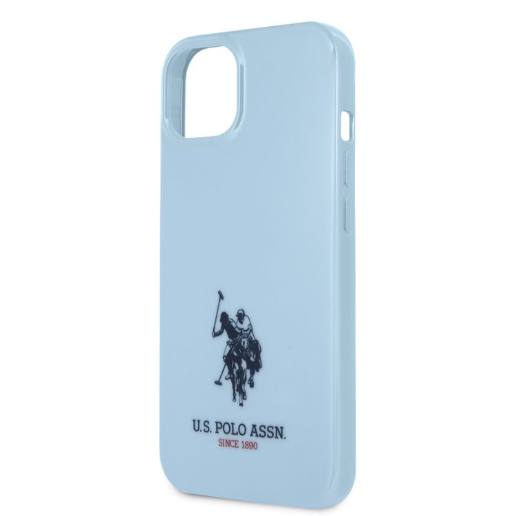 CG MOBILE U.S. Polo Assn. Full TPU Mini Horses Logo USPA Compatible for iPhone 13 (6.1") Drop Resistant, Easy Access to All Ports, Anti-Scratch